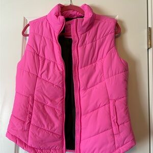 Aeropostale Fuchsia Puffer Vest